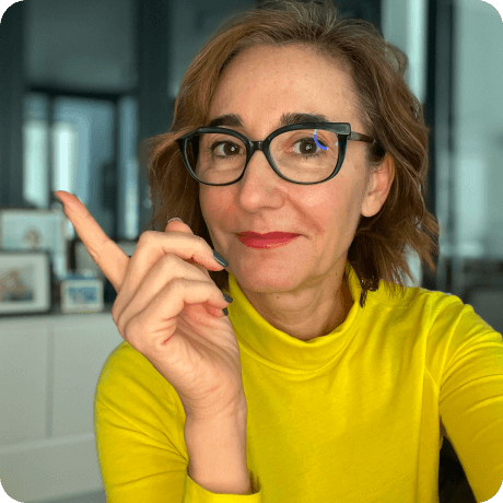 Ani Filipova on a live Q&A call